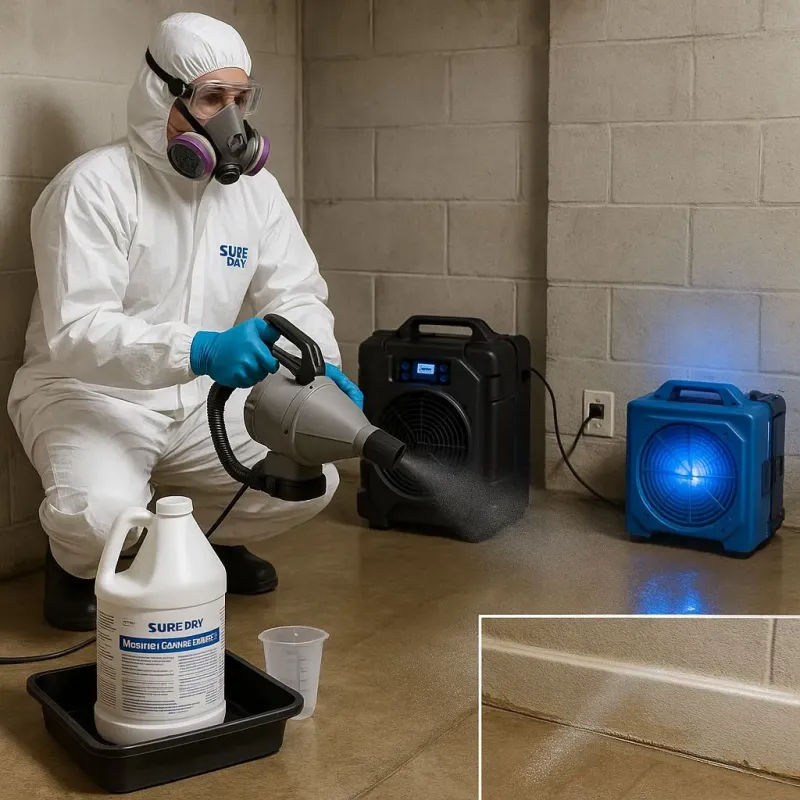 Sanitization and Odor Removal process in Mountain View, WY