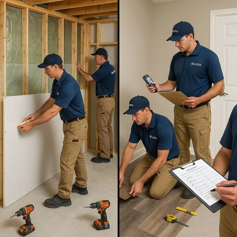 Repairs and Reconstruction process in Mountain View, WY